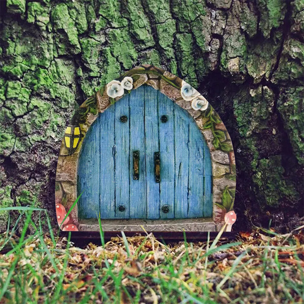 Miniature Fairy Door Kit 1:12 Scale - Outdoor Scene Decor For
