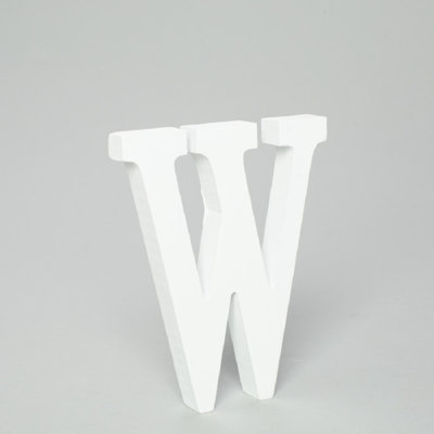 Text & Numbers Letter Block