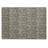 2' X 3' Taupe and Beige Damask Washable Non Skid Indoor Outdoor Area Rug