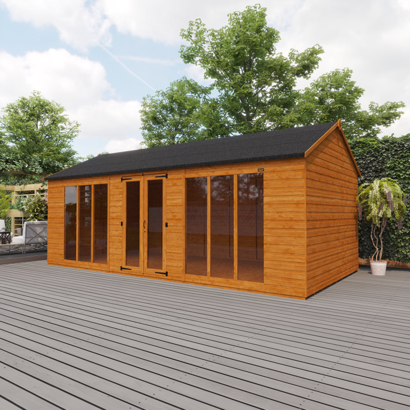 Retreat 20 X 10 Ft. Shiplap Summer House