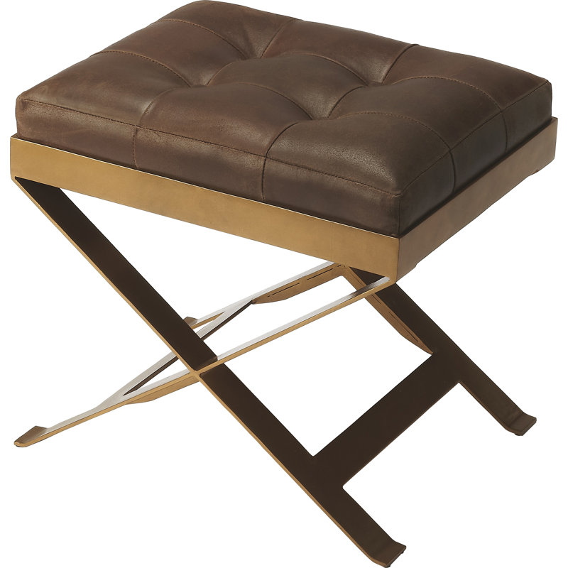 Rodrigo Leather Stool
