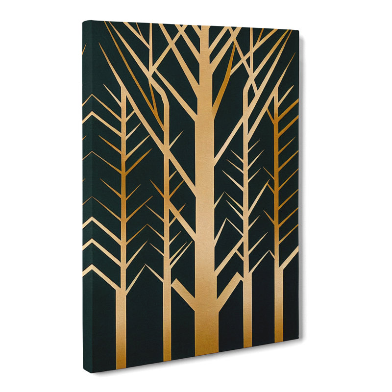 Oak Tree Deco Vol.1 - Wrapped Canvas, 50cm H x 35cm W x 3cm D