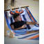 Hamac Auburn Tiger Eyes bleu marine et orange