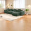 Canapé modulaire en L de luxe en velours modulaire pour la maison