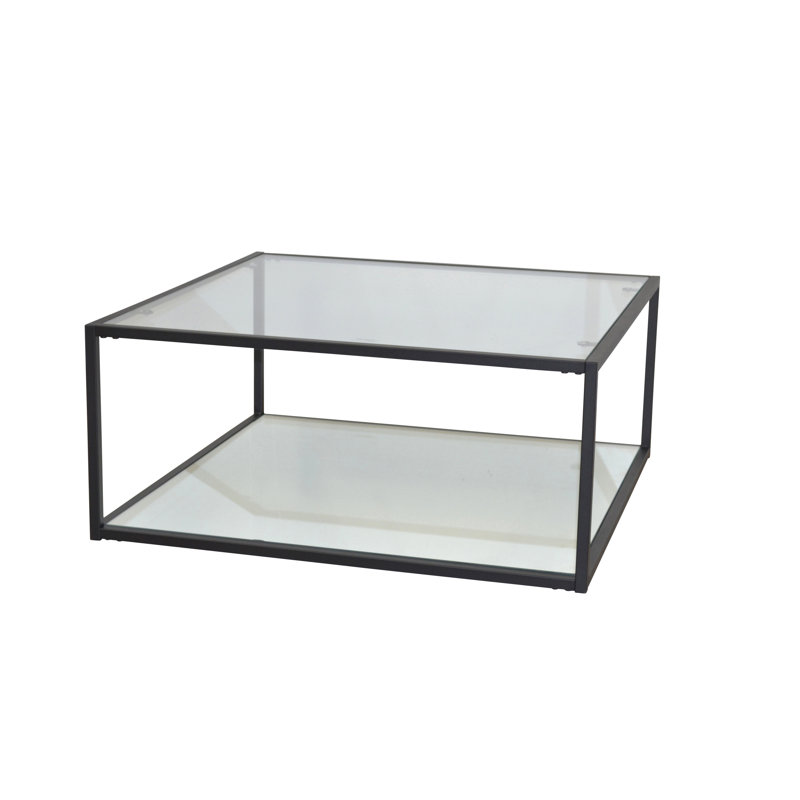 Framed coffee table, Black