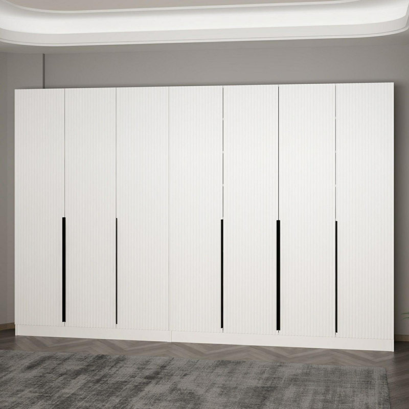 Nichlas Hall Tree 315cm Wide, White