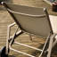 Ensemble de chaises longues d'extérieur en alliage d'aluminium avec table d'extérieur