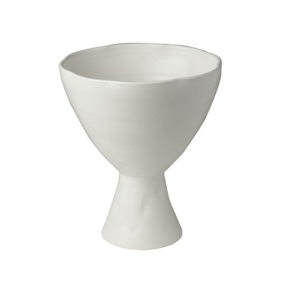 Laguna footed compote, Shiny, Large