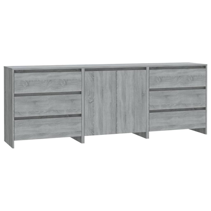 Gibelly 70cm Sideboard, Grey