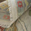 Karina Hand Knotted Wool Floral Area Rug in Blue/Gray/Rust/Gold-1094914626