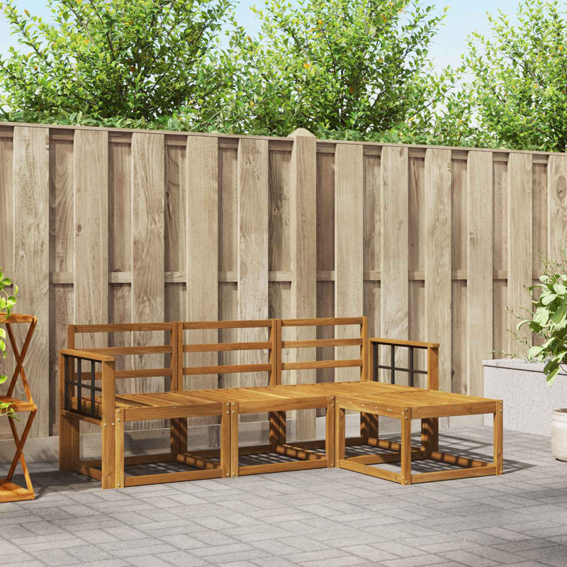  Outdoor Sofa Set Sectional Garden Furniture Terrace Seating Modern