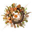 Couronne florale d'automne 24 po