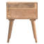 Alisha 45cm W Solid Wood Bedside Table