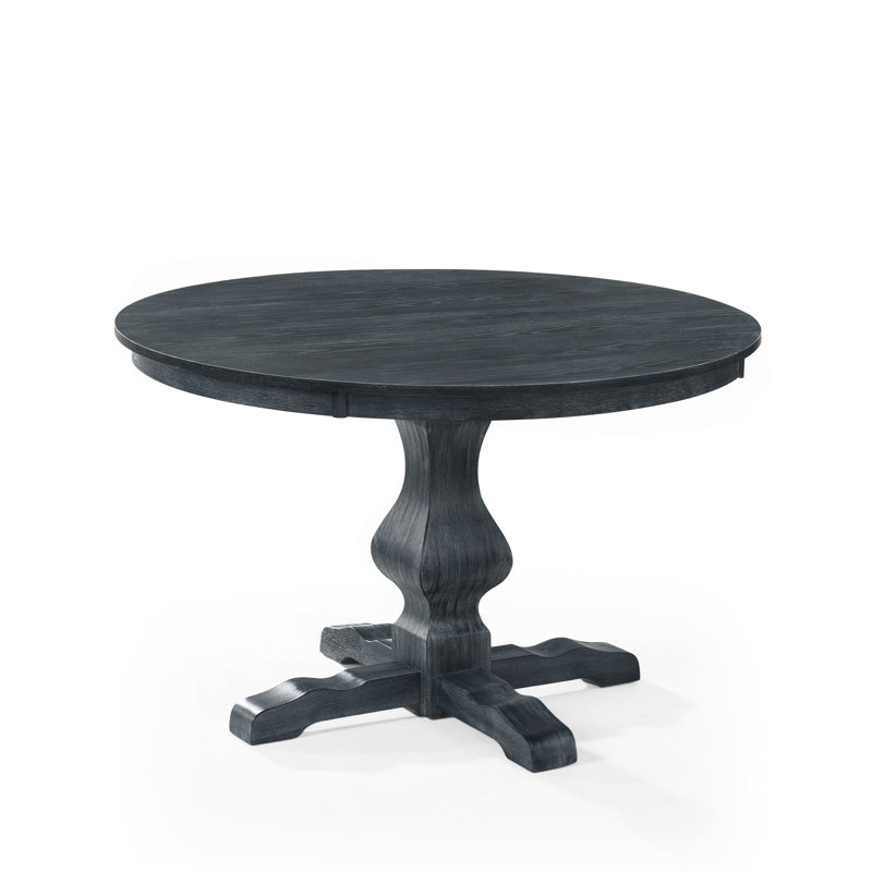 Table à manger ronde (2 boîtes)