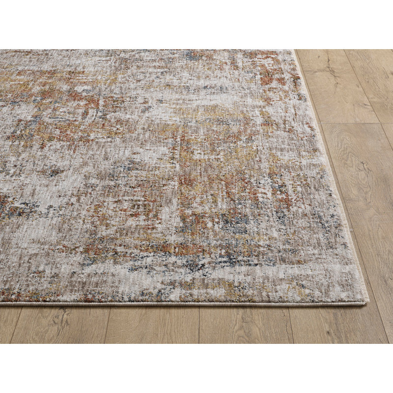 Kampou Geometric Indoor Rug, Runner 2'6" x 7'6"