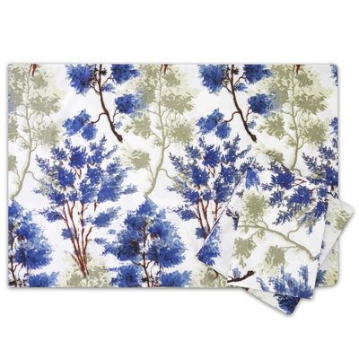Florence Floral Printed Microfiber Sheet Set