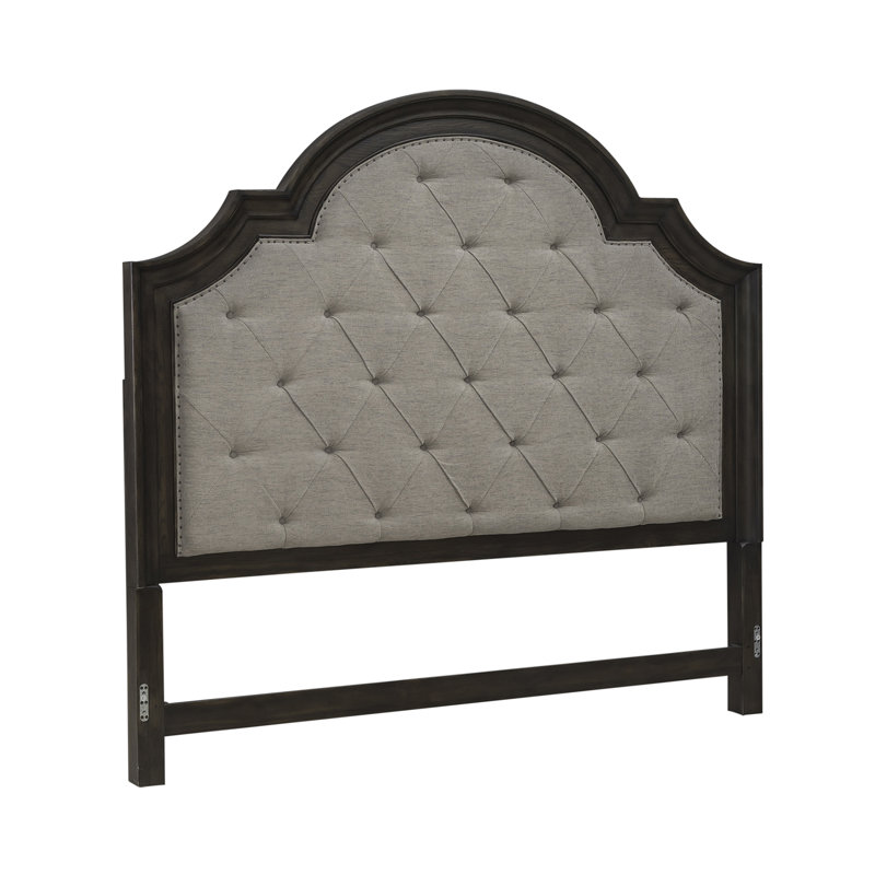  Trelawny Upholstered Arched Panel Headboard, King
