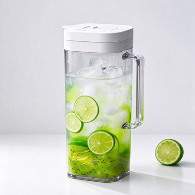 Pichet à eau avec porte-réfrigérateur Asoz 68 oz
