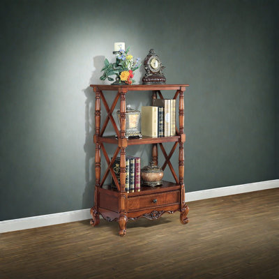 A bookcase with classical charm