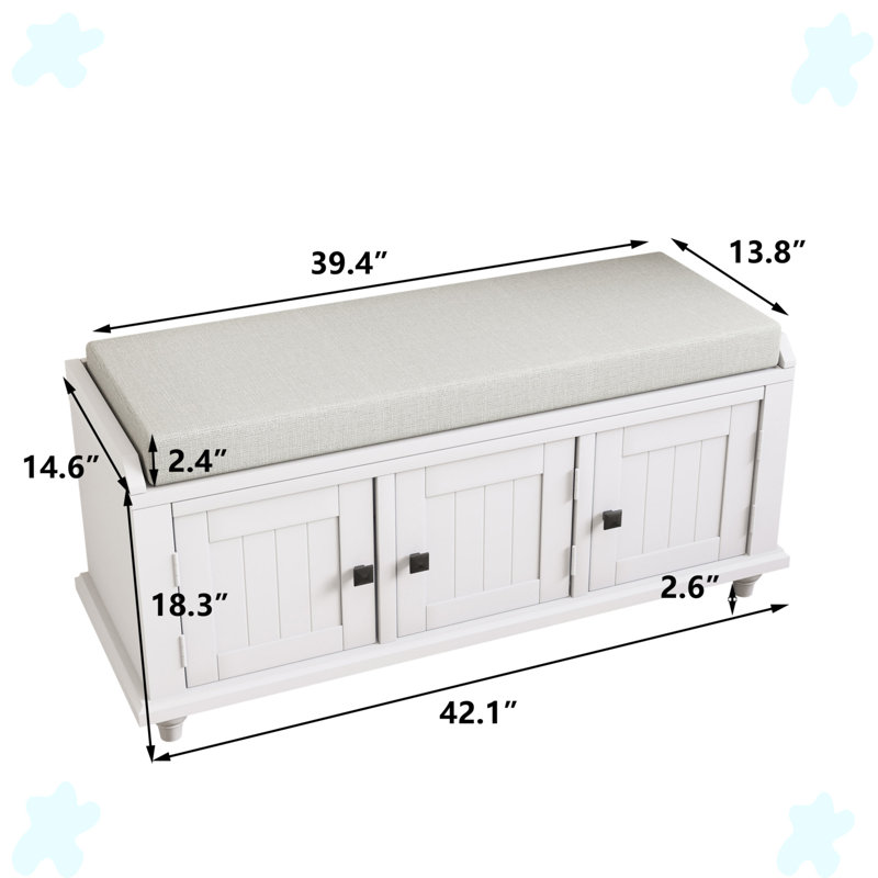 Banc de rangement Idlewild