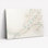 Abstrait tourbillon d'art sur toile, ensemble de 1