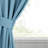 Millendon Energy Saving Modern Polyester Grommet Room Darkening Curtain Pair-1411589373-1470439788
