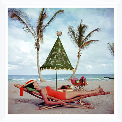 Palm Beach IdyII Print by Slim Aarons