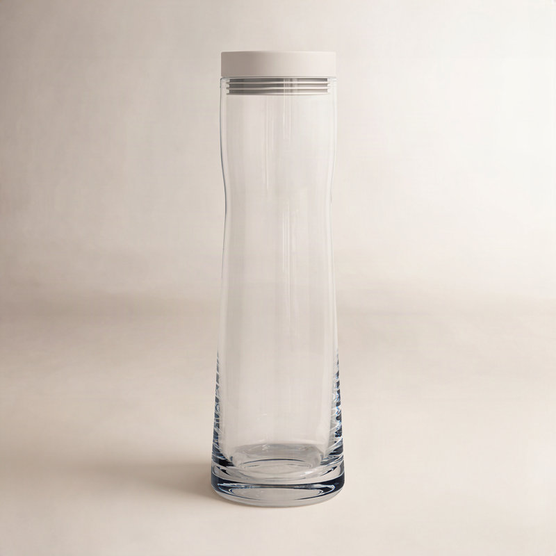 Éclaboussure d'eau 34 oz. Carafe, Clair de lune / Crème