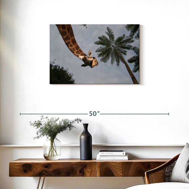 Brampt Giraffe Curiosity, 20" H x 30" W