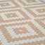 Ecology Collection Geometric Indoor / Outdoor Area Rug-1451418527
