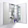 Senza Surface/Recessed Mount Rectangular Frameless Bathroom Medicine Cabinet