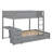 Full-Over-Full Bunk Bed With Twin Trundle, Storage Space & Desk-1485474309-1485474304
