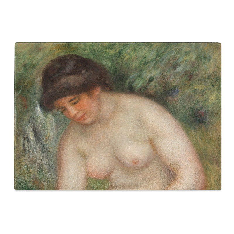 Bather Drying Herself Vol.1 by Pierre-Auguste Renoir Chopping Board, 0.4cm H x 28.5cm W x 39cm L