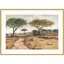 «Savanna Plain I» par Michael Willett, impression sur bois encadrée-109724780