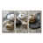 Toile naturelle avec cadre flottant