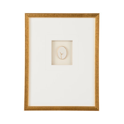 Botanical Relief Handmade Plaster Wall Decor
