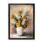Toile avec cadre photo noir