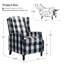 Fauteuil inclinable manuel de 27 po de largeur Sobotka-1382145153