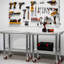 Table en acier inoxydable (seulement avec table basse)