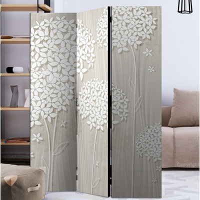 Imasdun 172cm H Solid Wood Folding Room Divider