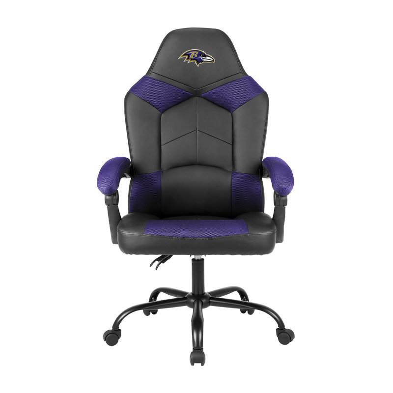 Executive Chair with Headrest, NFL Baltimore Ravens