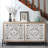4 Door Wood Cabinet