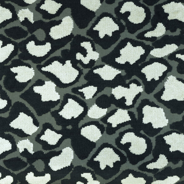 Top Fabric Swagger-Hendrix Leopard Cut Velvet Upholstery Fabric ...