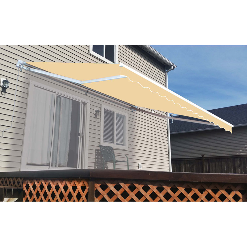 Ivory UV Resistant Retractable Awning Fabric Replacement