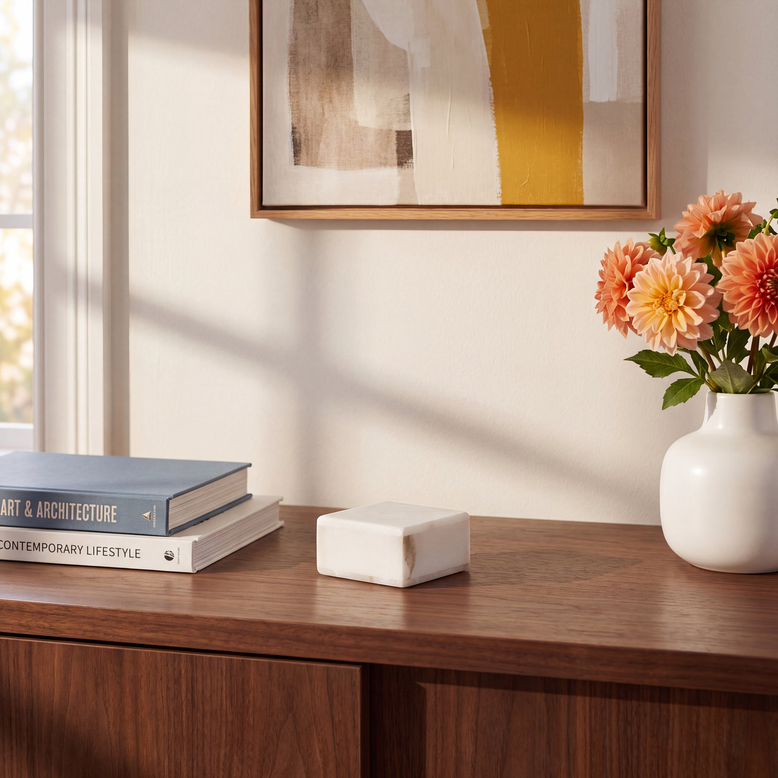 Claudine Marble Decorative Box