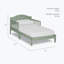 Lit en bois massif Sydney pour tout-petits par Dream On Me-126098401