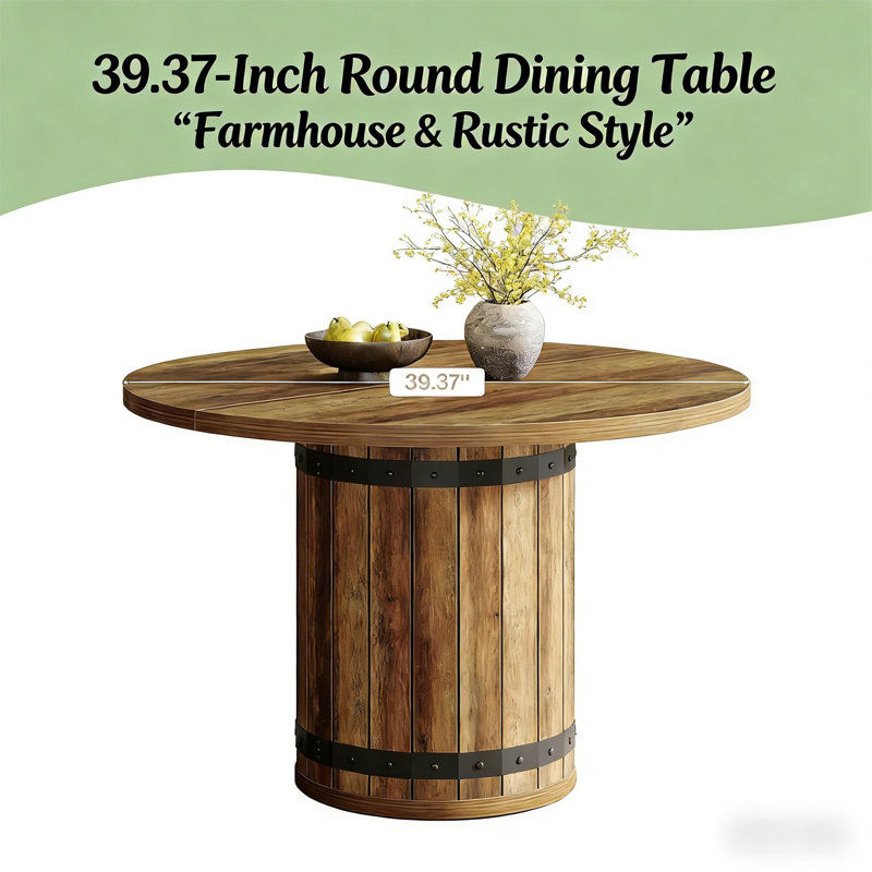 Round Coffee Table (Not Including Chair)