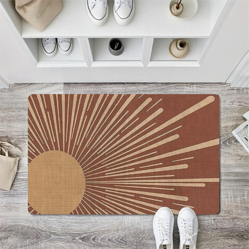 Tapis 36 po x 24 po Earth Tone Boho