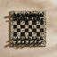 Jeu d'échecs en marbre Taupev & Black-126449504