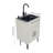 Laundry Sink With Faucet And Cabinet